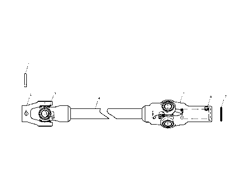 FRONT PROP SHAFT - C11RD50AA/AB/C11RF50AA (4981898189B08)