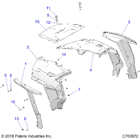 BODY, HOOD AND FRONT BODY WORK - Z21A4E99AX/BX(C700972)
