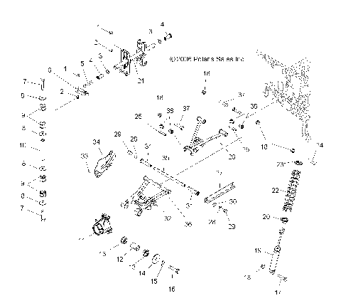 SUSPENSION, REAR - A07MH76FA (49ATVSUSPRR800EFI)