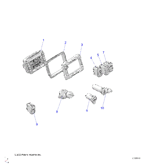 ELECTRICAL, DASH INSTRUMENTS - R24RRED4JA (C730800)