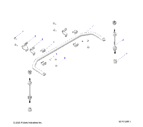 SUSPENSION, REAR STABILIZER BAR