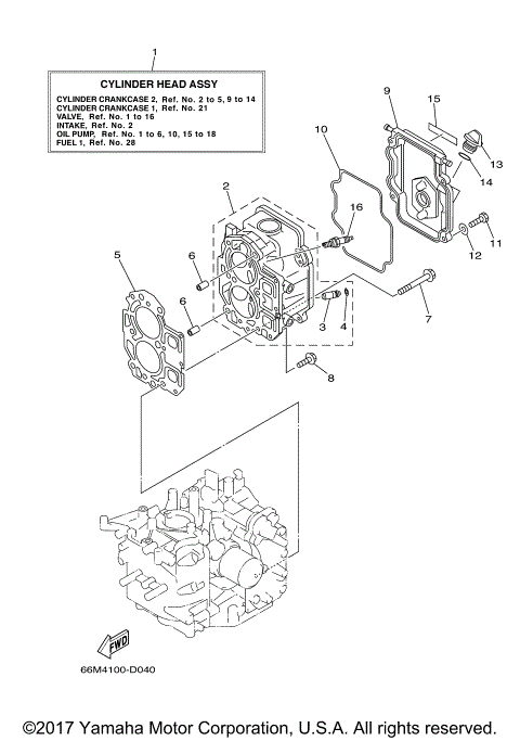 CYLINDER CRANKCASE 2