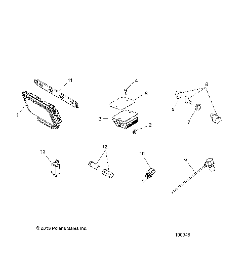 ELECTRICAL, SWITCHES, SENSORS, ECU and CONTROL MODULES - A16SYE95NK [100349]