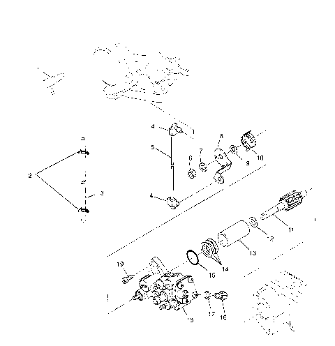 OIL PUMP ASSEMBLY SLT 750 B954170 (4930563056C005)