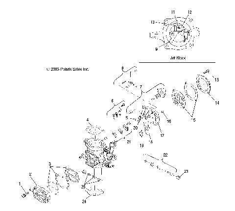 CARBURETOR - W045297DA/IA/IB (4990519051C04)