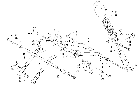 REAR SUSPENSION FRONT ARM ASSEMBLY [99503]
