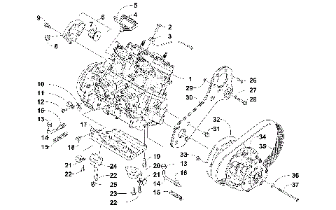 ENGINE AND RELATED PARTS [102219]