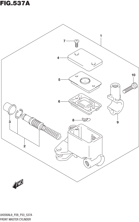 FRONT MASTER CYLINDER