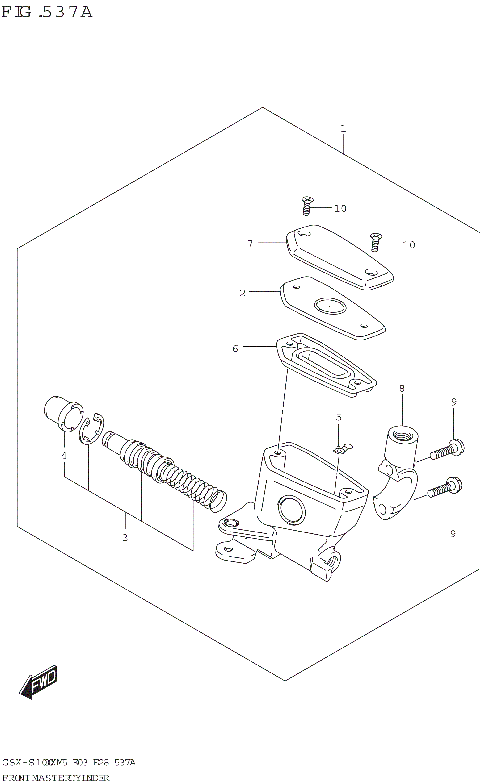 FRONT MASTER CYLINDER
