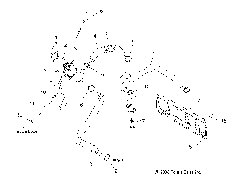 ENGINE, COOLING SYSTEM - S10PG8/PH8 ALL OPTIONS (49SNOWCOOLING09ASLT)