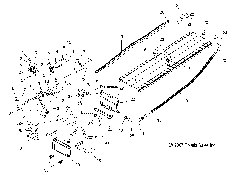 ENGINE, COOLING SYSTEM - S08PR7FS/FE (49SNOWCOOLING08SBTRBO)