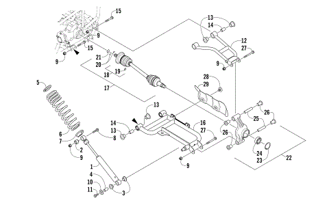 REAR SUSPENSION ASSEMBLY