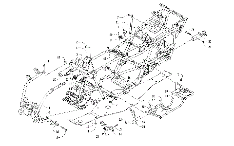 FRAME AND RELATED PARTS [301981]