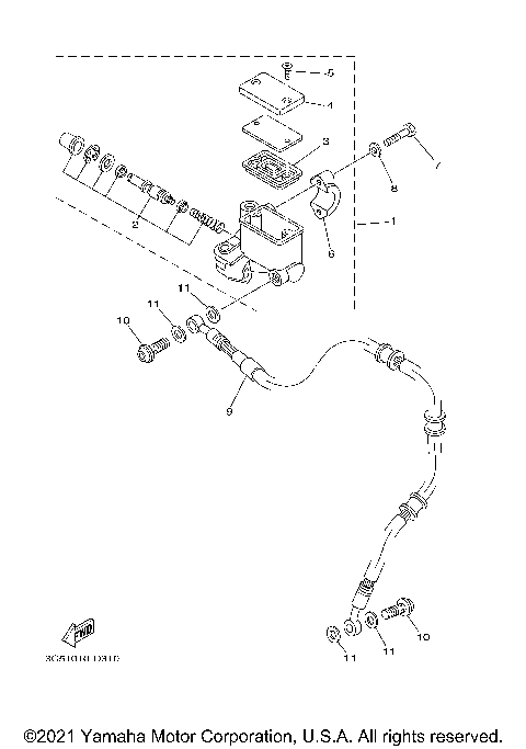 FRONT MASTER CYLINDER