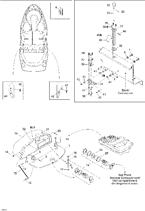 09- Ski Shaft and Glove Box