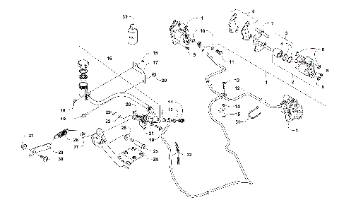 EMERGENCY BRAKE ASSEMBLY [300916]
