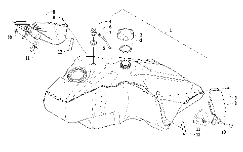 GAS TANK ASSEMBLY [91397]
