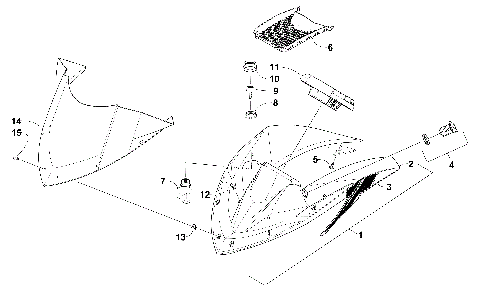 WINDSHIELD AND INSTRUMENTS ASSEMBLIES [101307]