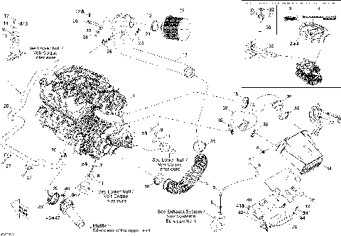 01- Engine And Air Intake Silencer