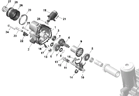 01- ROTAX - iDF Gearbox