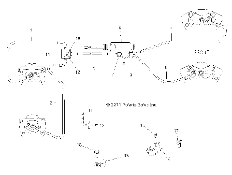 BRAKES, BRAKE LINES and MASTER CYLINDER - Z14XE7EAL/X (49RGRBRAKELINES12RZR4)