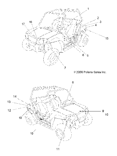 BODY, DECALS (Pink) - A09VA17AD (49RGRDECAL09RZR170AD)