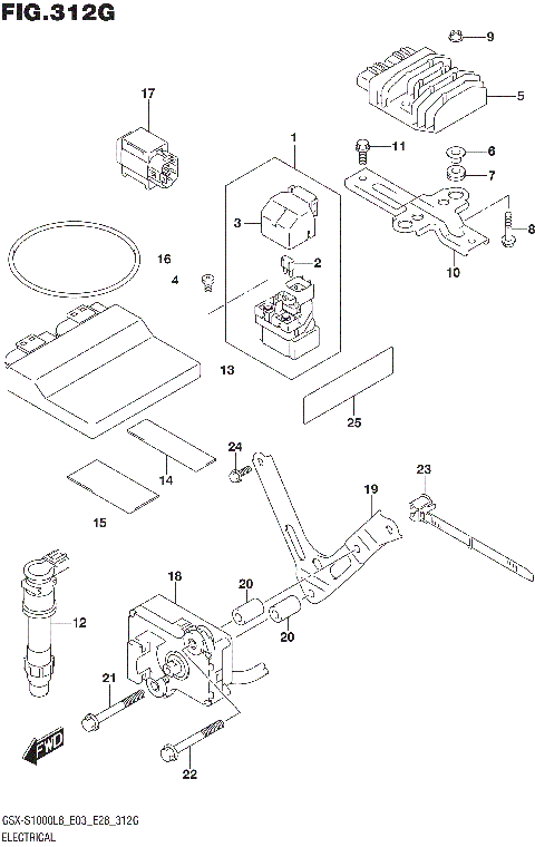 ELECTRICAL (GSX-S1000AL8 E33)