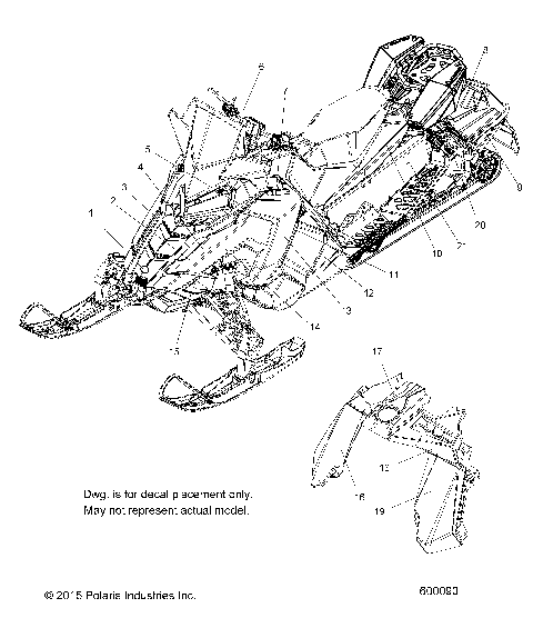 BODY, DECAL - S16DA8PSL/PEL (600090)