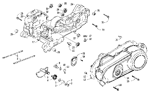CRANKCASE ASSEMBLY [87269]