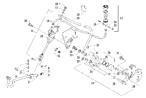 AUXILIARY BRAKE ASSEMBLY [83748]