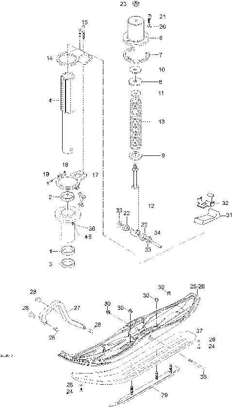 07- Front Suspension And Ski