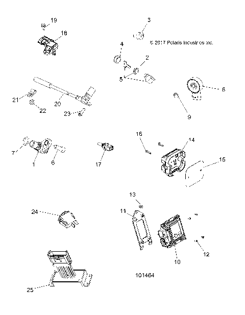 ELECTRICAL, SWITCHES, SENSORS and ECM - A18SHE57FS [101464]