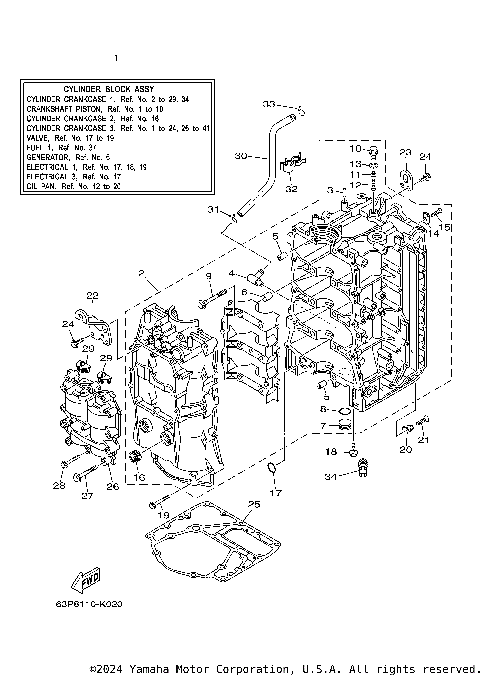 CYLINDER CRANKCASE 1