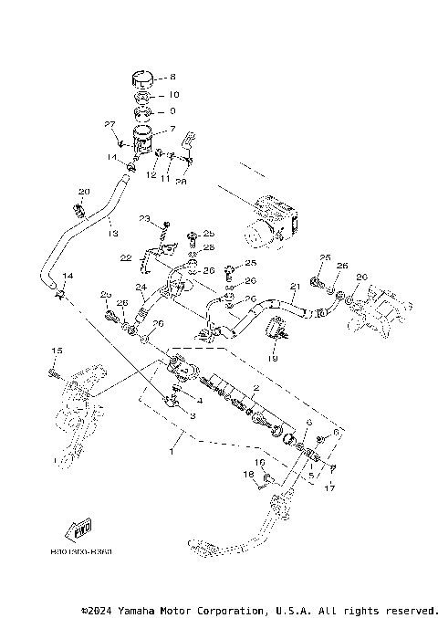 REAR MASTER CYLINDER
