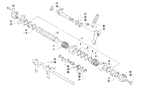 GEAR SHIFTING ASSEMBLY [92406]