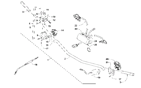 HANDLEBAR AND CONTROLS [102826]