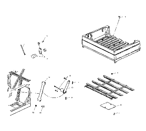 DUMP BOX ELECTRIC LIFT (4X4) - C11RD50AB (4981898189A08)
