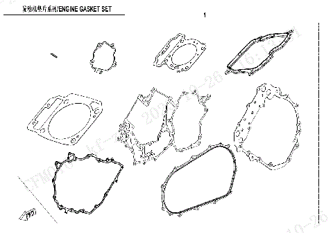 ENGINE GASKET SET