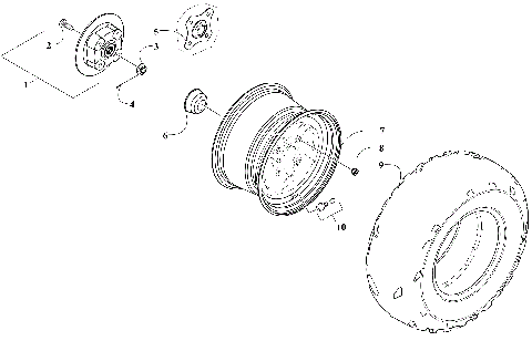 WHEEL AND TIRE ASSEMBLY [304094]