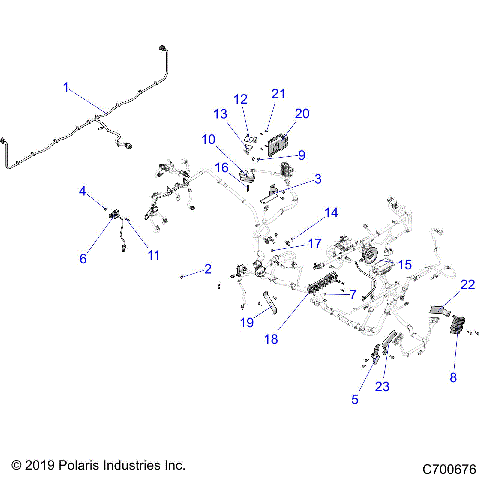 ELECTRICAL, WIRE HARNESS COMPONENTS - R20RSF99AV/BV (C700676)