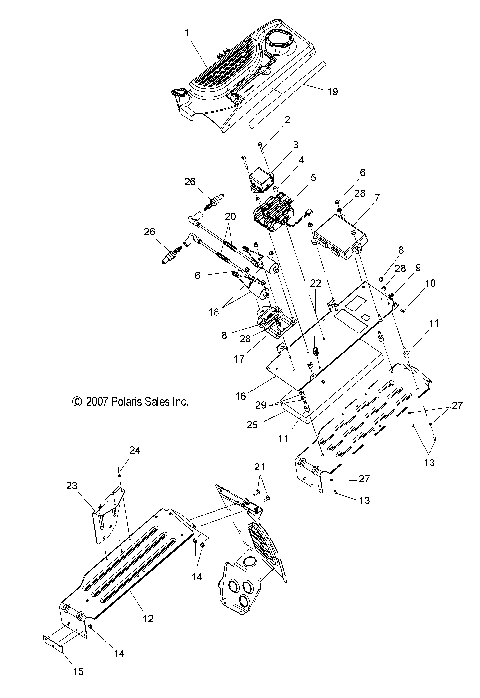 ELECTRICAL, ELECTRICAL PLATE ASM. and CLUTCHGUARD - S08PG8ES/EE/PH8ES/EE (49SNOWCLUTCHGUARD08800RMK)