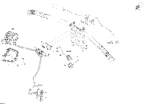 10- Steering Wiring Harness - 600HO E-TEC 2018
