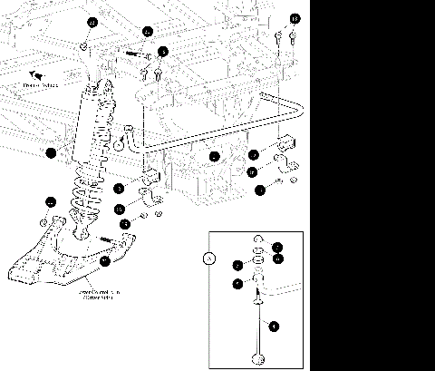 REAR STABILIZER BAR [302586]