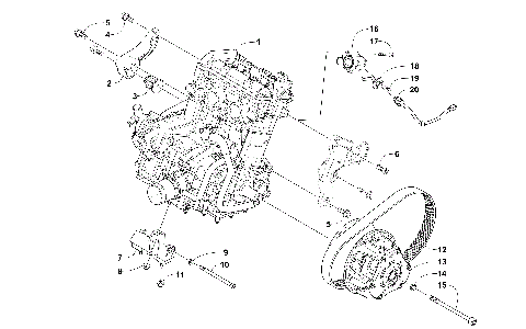 ENGINE AND RELATED PARTS [103370]