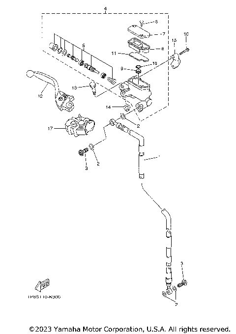 FRONT MASTER CYLINDER