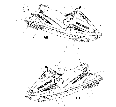 DECALS - W005199D (4955825582A010)