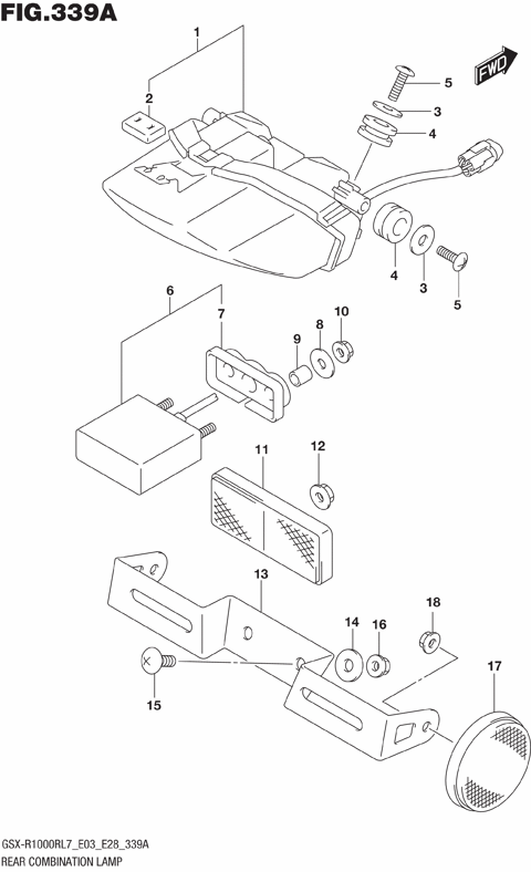 REAR COMBINATION LAMP