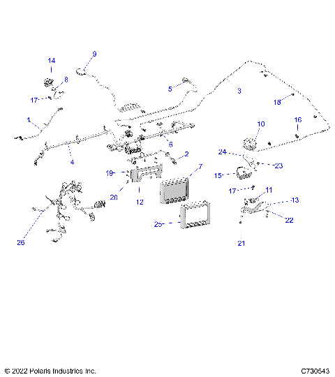 ELECTRICAL, AUDIO, RIDE COMMAND - G23GXK99A/99B (C730543)