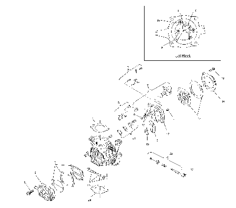 CARBURETOR - W014697D (4964806480C001)