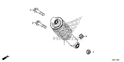 REAR SHOCK ABSORBER